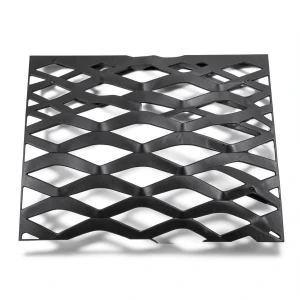 Hot Rolled Black Steel Expanded Metal Mesh Thickness 6 mm Width 1.22 m Length 1 m