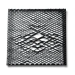 Hot Rolled Black Steel Expanded Metal Mesh Thickness 5.8 mm Width 1.22 m Length 7 m
