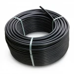 لفة أنابيب HDPE ضغط  9.9 بار [PE 100] قطر خارجي 75 مم  SDR 13.6  لون اسود | مصنع المنى
