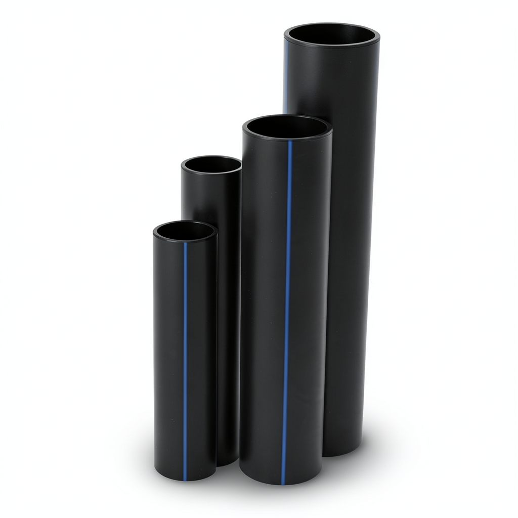 HDPE Pipes SDR 11 Outside Diameter 400 mm Thickness 36.3 mm Black
