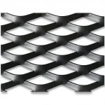 Hot Rolled (Black) Steel Expanded Metal Mesh  [Watad] Thickness 1.2 mm Width 1.22 meter Length 2 meter | Bait Al Tatawor Company