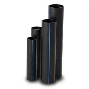 مواسير HDPE SDR 11 قطر خارجي 630 مم سمك 57.2 مم لون أسود