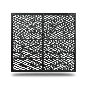 Hot Rolled Black Steel Expanded Metal Mesh Mazyoon Thickness 5.8 mm Width 1.22 m Length 5 m