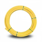 HDPE Plastic Coil Pipe  PN 4.8 Bar [PE 80] Outside Diameter 110 mm Thickness 6.3 mm Color Yellow | Almona Factory
