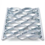 Galvanized Steel Expanded Metal Mesh Thickness 1.2 mm Width 2.44 m Length 3 m