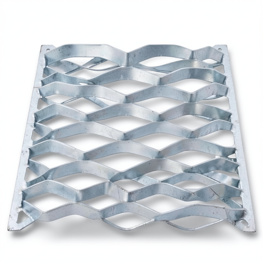 Galvanized Steel Expanded Metal Mesh Thickness 1.2 mm Width 2.44 m Length 3 m