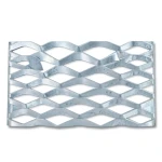 Galvanized Steel Expanded Metal Mesh Thickness 1.2 mm Width 2.44 M Length 1 M