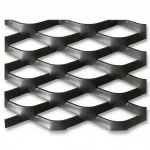 Hot Rolled (Black) Steel Expanded Metal Mesh  [Watad] Thickness 1.2 mm Width 1.22 meter Length 7 meter | Bait Al Tatawor Company