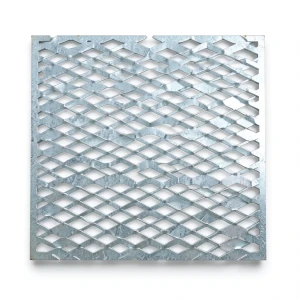 Galvanized Steel Expanded Metal Mesh Thickness 1.2 mm Width 2.44 m Length 4 m
