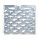 Galvanized Steel Expanded Metal Mesh Thickness 1.2 mm Width 2.44 m Length 2 m