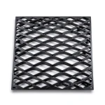 Hot Rolled Black Steel Expanded Metal Mesh Thickness 6 mm Width 1.22 m Length 1 m