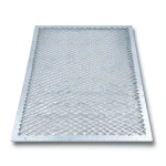 Galvanized Steel Expanded Metal Mesh Thickness 1.2 mm Width 2.44 m Length 3 m