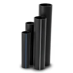 HDPE Pipes SDR 21 Size 110 mm Thickness 5.3 mm Black