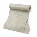 Italian wall covering, beige color, length 10 m, width 0.53 m, model 63048