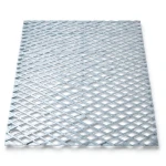 Galvanized Steel Expanded Metal Mesh Thickness 1.2 mm Width 2.44 M Length 7 meter