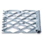 Galvanized Steel Expanded Metal Mesh Thickness 1.2 mm Width 2.44 M Length 5 M