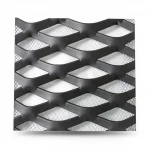 Hot Rolled (Black) Steel Expanded Metal Mesh  [Watad] Thickness 1.4 mm Width 1.22 meter Length 6 meter | Bait Al Tatawor Company