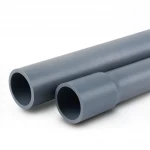 مواسير UPVC لانظمة الصرف الصحي الوطني  ضغط 6 بار  قطر خارجي 140 مم سمك 3.5 مم لون رمادي