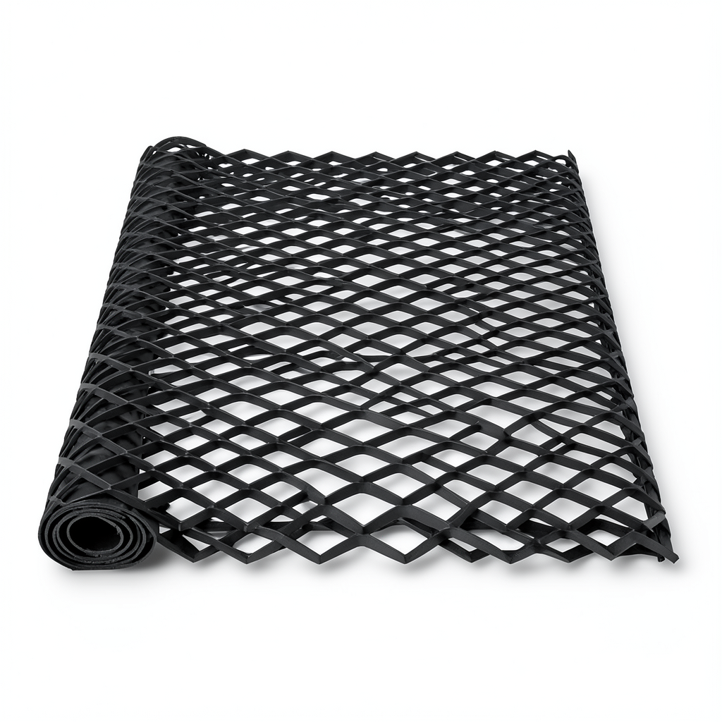 Mazyoon Hot Rolled Black Expanded Metal Mesh 6mm Thick 1.22m x 6m Steel Rebar Mesh for UAE Construction