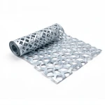 Galvanized Steel Expanded Metal Mesh Thickness 1.2 mm Width 2.44 M Length 7 meter