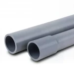 مواسير UPVC لانظمة الصرف الصحي الوطني  ضغط 6 بار  قطر خارجي 180 مم سمك 4.4 مم لون رمادي