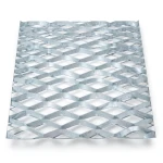 Galvanized Steel Expanded Metal Mesh Thickness 1.4 mm Width 2.44 m Length 3 m