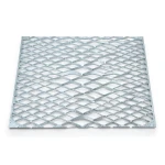 Galvanized Steel Expanded Metal Mesh Thickness 1.2 mm Width 2.44 M Length 1 M