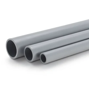 أنابيب UPVC مقاس 4 إنش سمك 3.5 مم ضغط 125 PSI لون رمادي