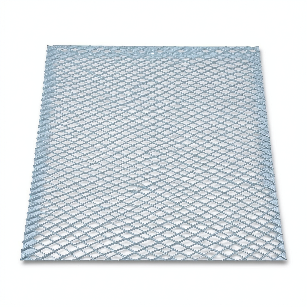 Galvanized Steel Expanded Metal Mesh Thickness 1.2 mm Width 2.44 m Length 2 m