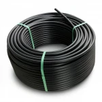 HDPE Plastic Coil Pipe  Nominal Pressure 4 Bar [PE 100] Outside Diameter 140 mm  SDR 33  Color Black | Almona Factory