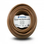 Stranded Copper Electric Wire CU/PVC, 16mm Size, 450/750 Volts, Brown Color | Jeddah Cables
