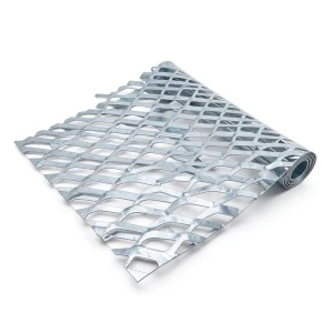 Galvanized Steel Expanded Metal Mesh Thickness 1.2 mm Width 2.44 M Length 5 M