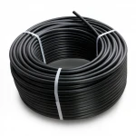 HDPE Plastic Coil Pipe  Nominal Pressure 9.9 Bar [PE 100] OD 75 mm  SDR 13.6  Color Black | Almona Factory