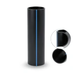 HDPE Pipes SDR 11 Outside Diameter 710 mm Thickness 64.5 mm Black