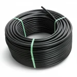HDPE Plastic Coil Pipe  Nominal Pressure 12.5 Bar [PE 100] Outside Diameter 32 mm  SDR 11  Color Black | Almona Factory