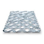Galvanized Steel Expanded Metal Mesh Thickness 1.4 mm Width 2.44 m Length 3 m