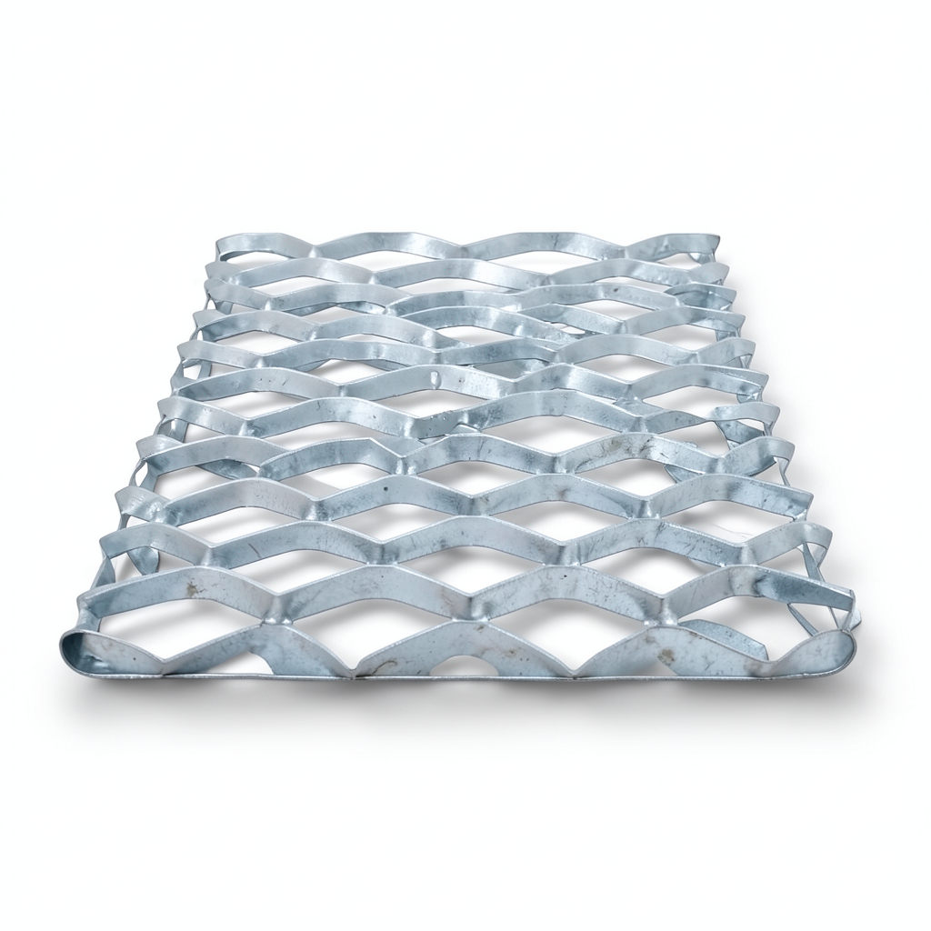Galvanized Steel Expanded Metal Mesh Thickness 1.4 mm Width 2.44 m Length 3 m