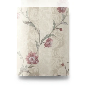 Floral Wallpaper Beige Color 10m x 1.06m Model 5438