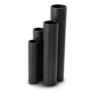 Al-Jawdah HDPE Pipes SDR 21 Size 75 inch Thickness 3.6 mm Black