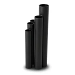 HDPE Pipes SDR 21 Outside Diameter 250 mm Thickness 11.9 mm Black