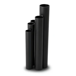 مواسير HDPE نسبة الأبعاد القياسية 21 قطر خارجي 250 مم سمك 11.9 مم لون أسود