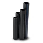 HDPE Pipes SDR 21 Outside Diameter 280 mm Thickness 13.4 mm Black
