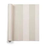 Striped Wall Covering Beige Color, 10m Length x 1.06m Width, Model 700026