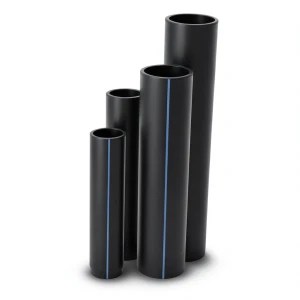 HDPE Pipes SDR 21 Outside Diameter 180 mm Thickness 8.6 mm Black