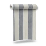 Wall Decoration Striped Design 10 m x 1.06 m Gray with Beige