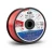 Riyadh 400mm Electric Wire 450/750V Stranded Copper PVC Insulation Red 500m Drum | Riyadh Cables Group - Image 1