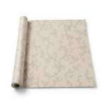 ورق جداري تصميم نقشات 10 م × 1.06 م لون بيج، موديل 81940