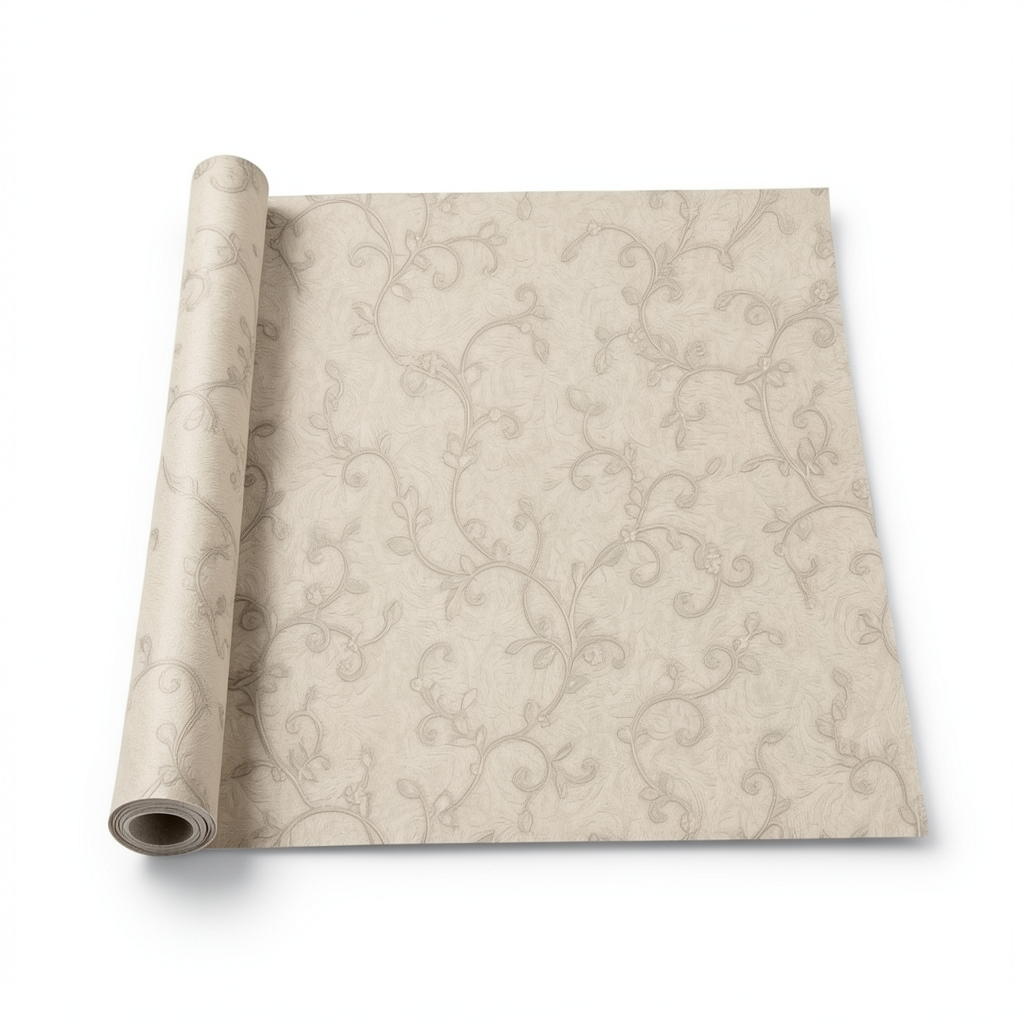Pattern Wall Covering 10m x 1.06m Beige Color, Model 81940