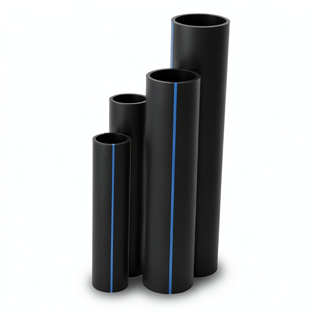 HDPE Pipes SDR17 Outside Diameter 50 mm Thickness 3.0 mm Black