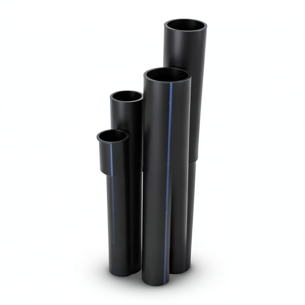 أنابيب HDPE SDR17 قطر خارجي 40 مم سمك 2.4 مم لون أسود